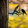 Aberto Design Bird On The Branch 02 - Negro